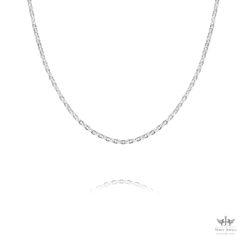 Sitara Chain Necklace 925 Sterling Silver 1.8mm - Unisex