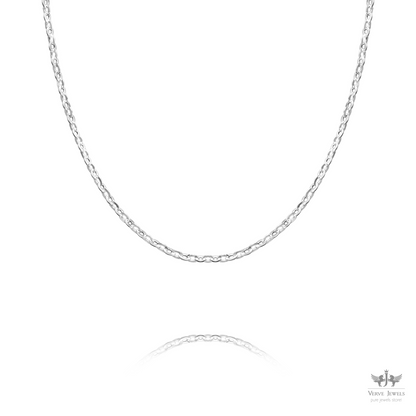 Sitara Chain Necklace 925 Sterling Silver 1.3mm - Women's