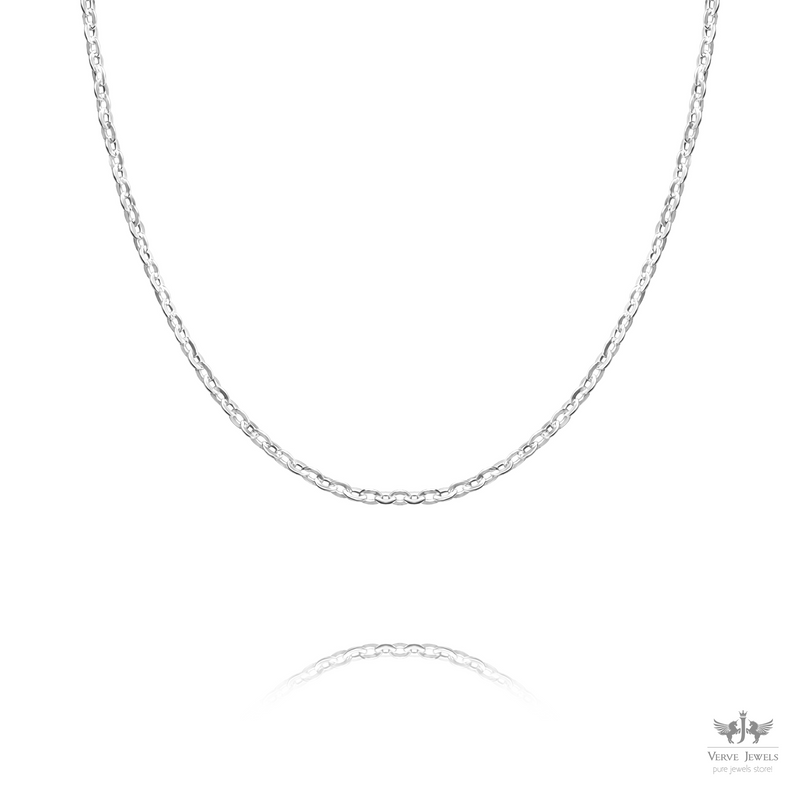 Sitara Chain Necklace 925 Sterling Silver 1.3mm - Women's