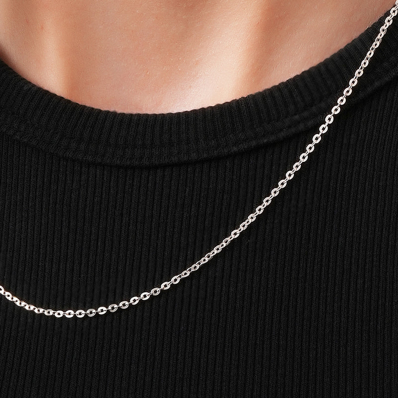 Sitara Chain Necklace 925 Sterling Silver 1.3mm - Unisex