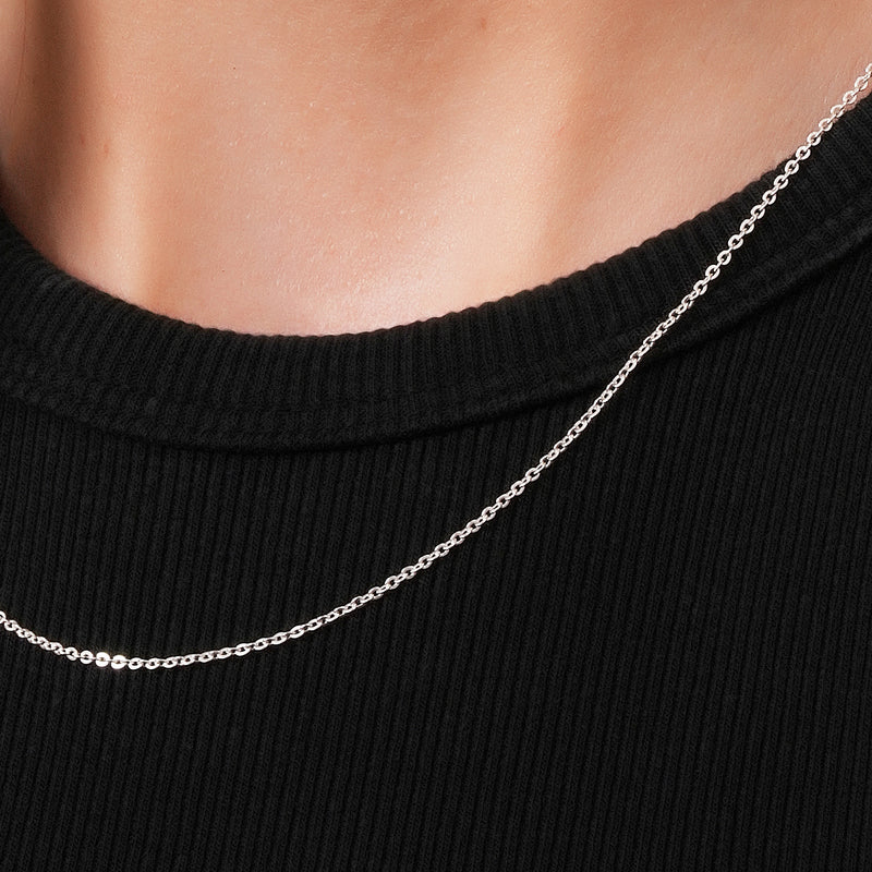 Sitara Chain Necklace 925 Sterling Silver 1.8mm - Unisex