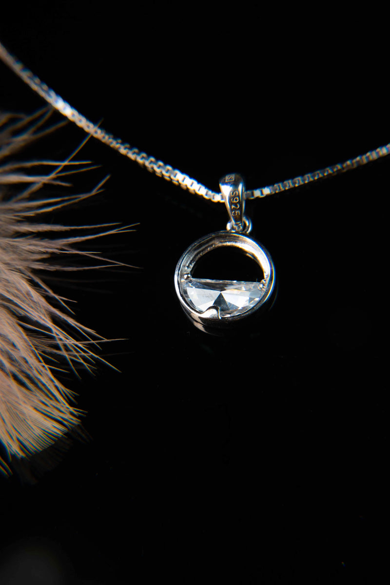 Dainty Crystal Pendant 1