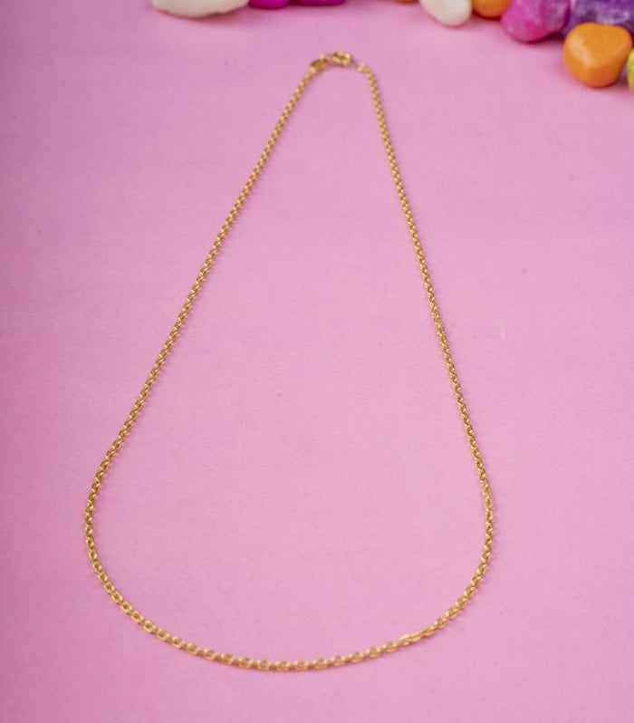 Elegant 18K Gold Plated Long Chain