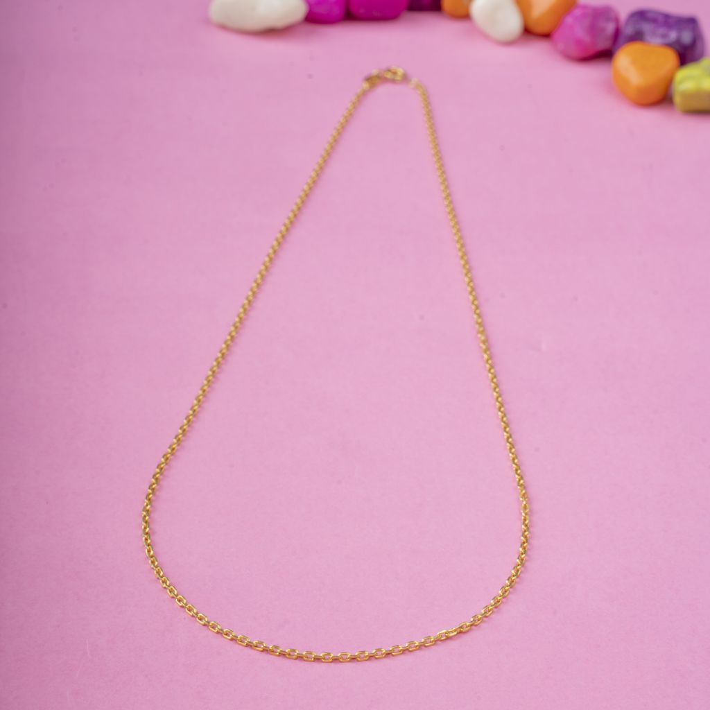 Elegant 18K Gold Plated Long Chain