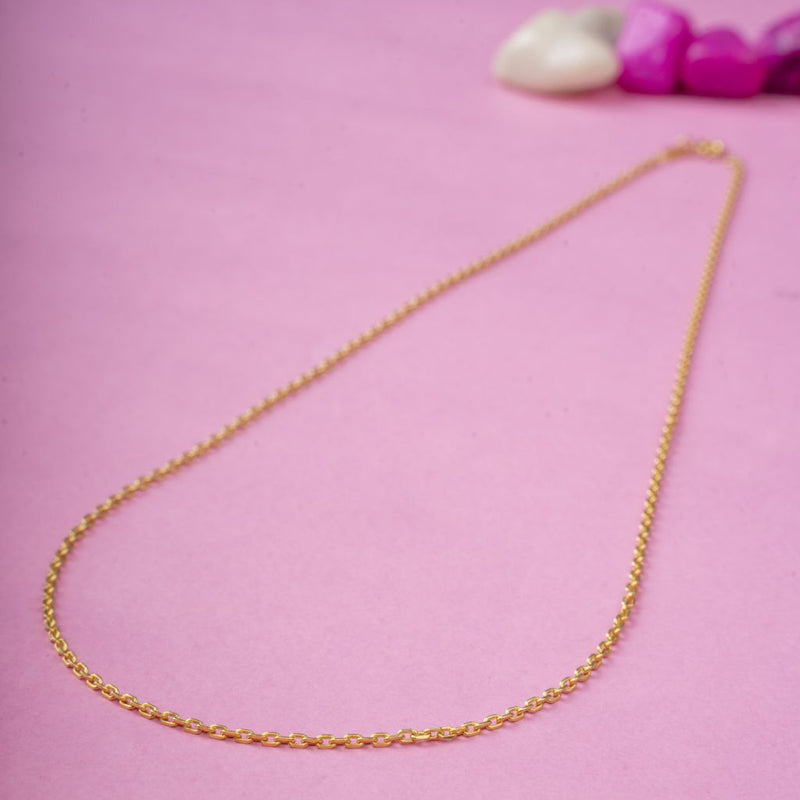 Elegant 18K Gold Plated Long Chain