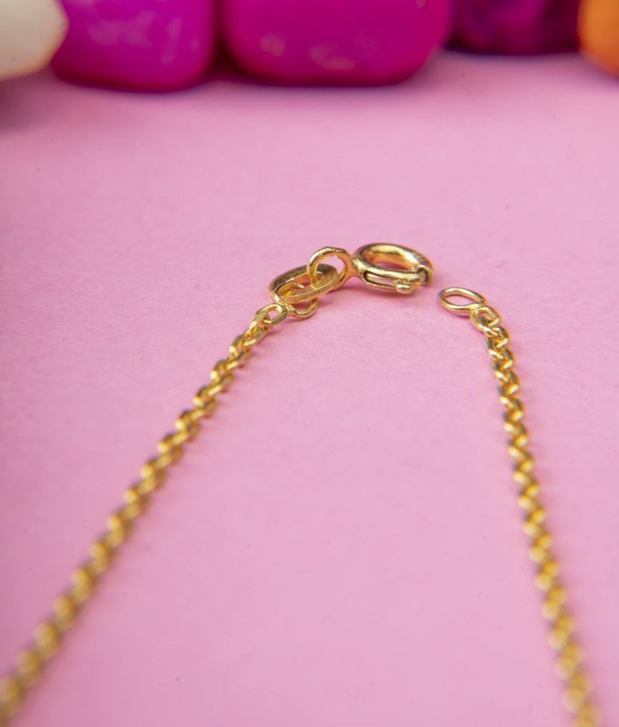 Elegant 18K Gold Plated Long Chain