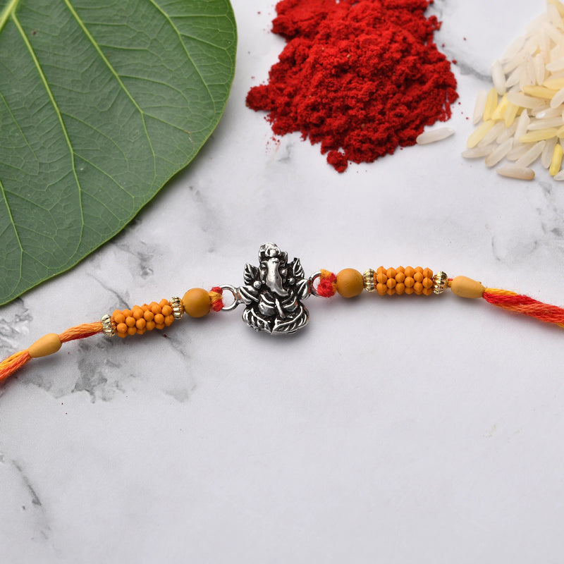 Rakhi with Ganesh ji design