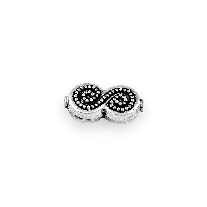 S Shaped Silver Bali Bead