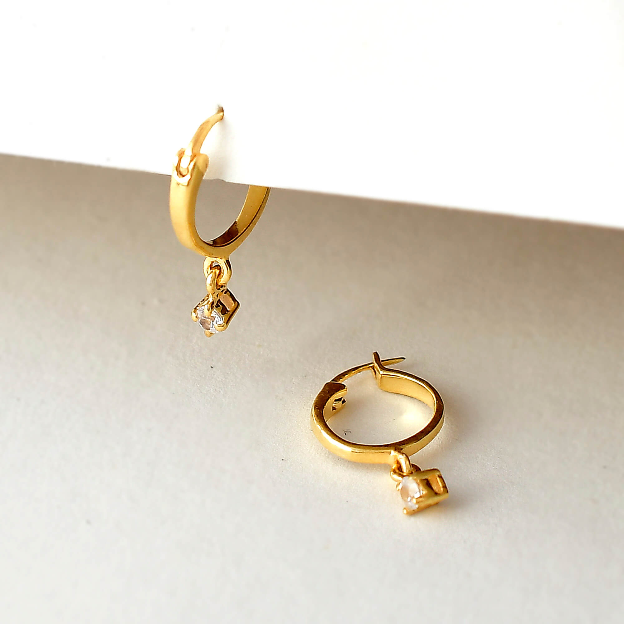 Buy Chidambaram Covering Gold Plated Baby Earrings Small Hoop Earrings for  Kids