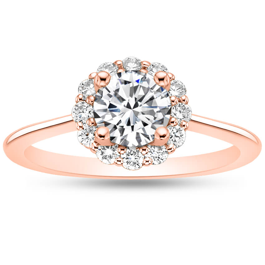 American diamond solitaire on sale rings