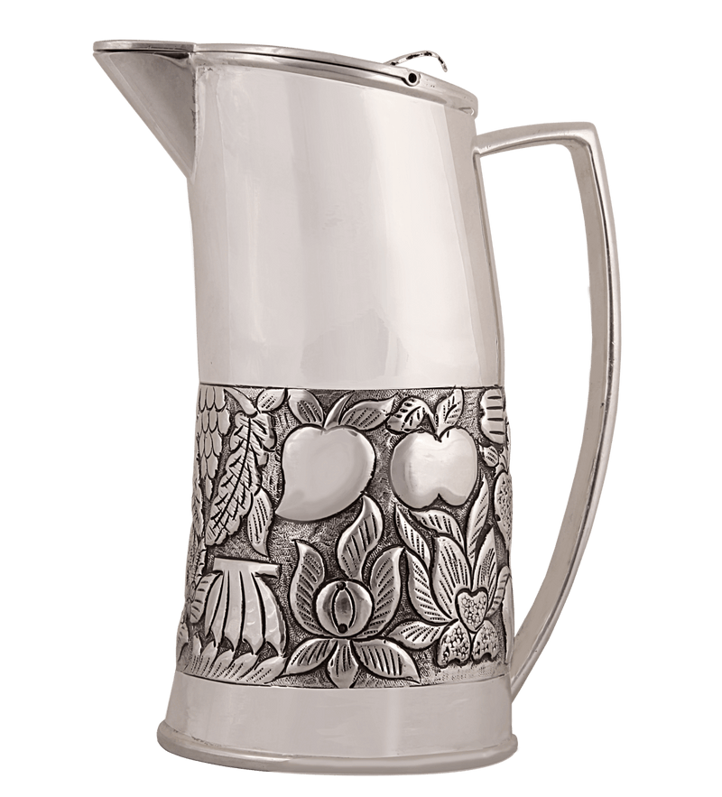 Silver Gift and Articles Handcrafted Jug in Silver Image 1