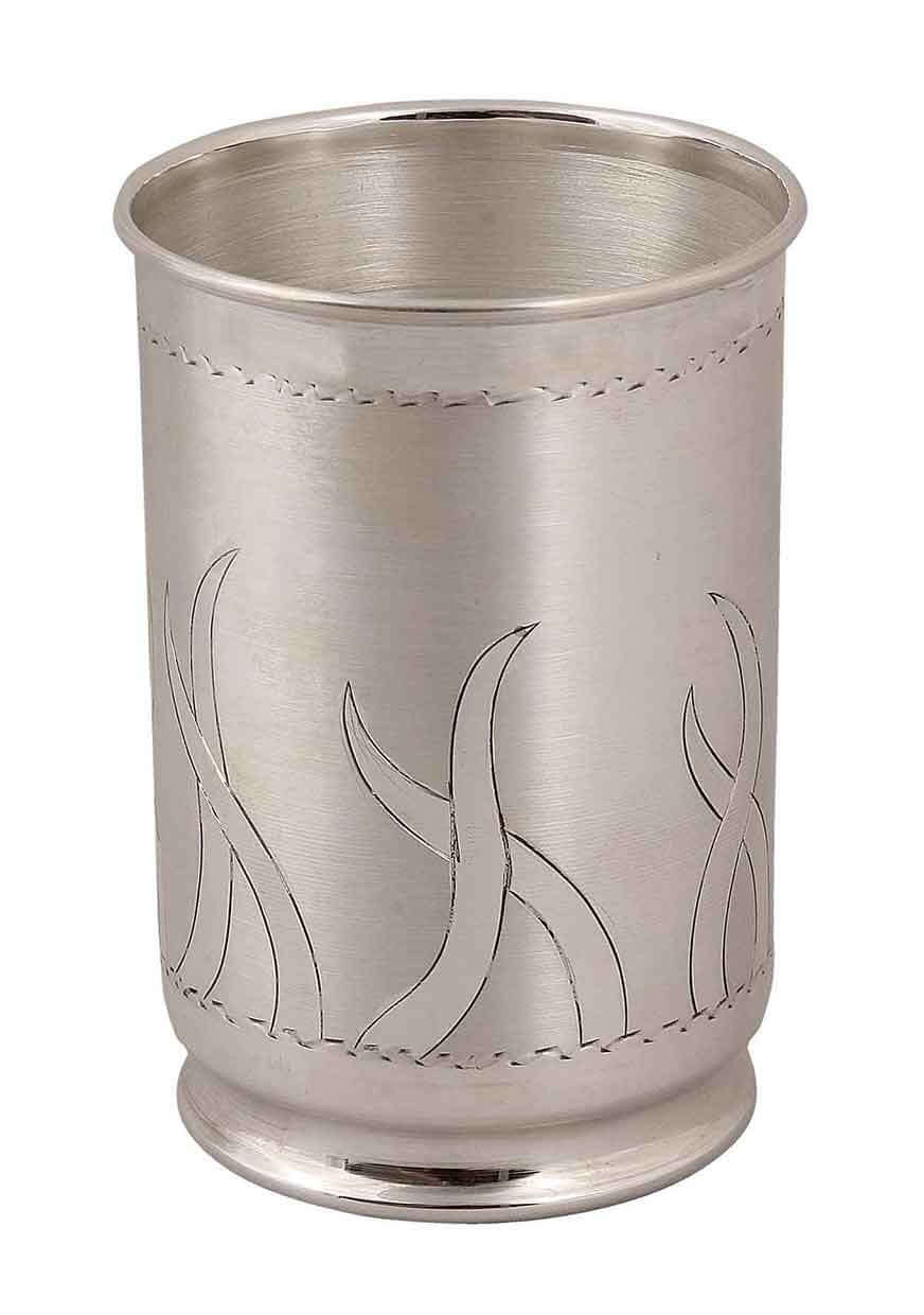 999 fine silver handmade water milk glass tumbler, silver utensils gift  sv144 | eBay