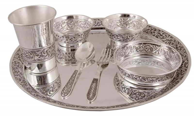 Silver Gift and Articles Silver Dinner Set Image 8