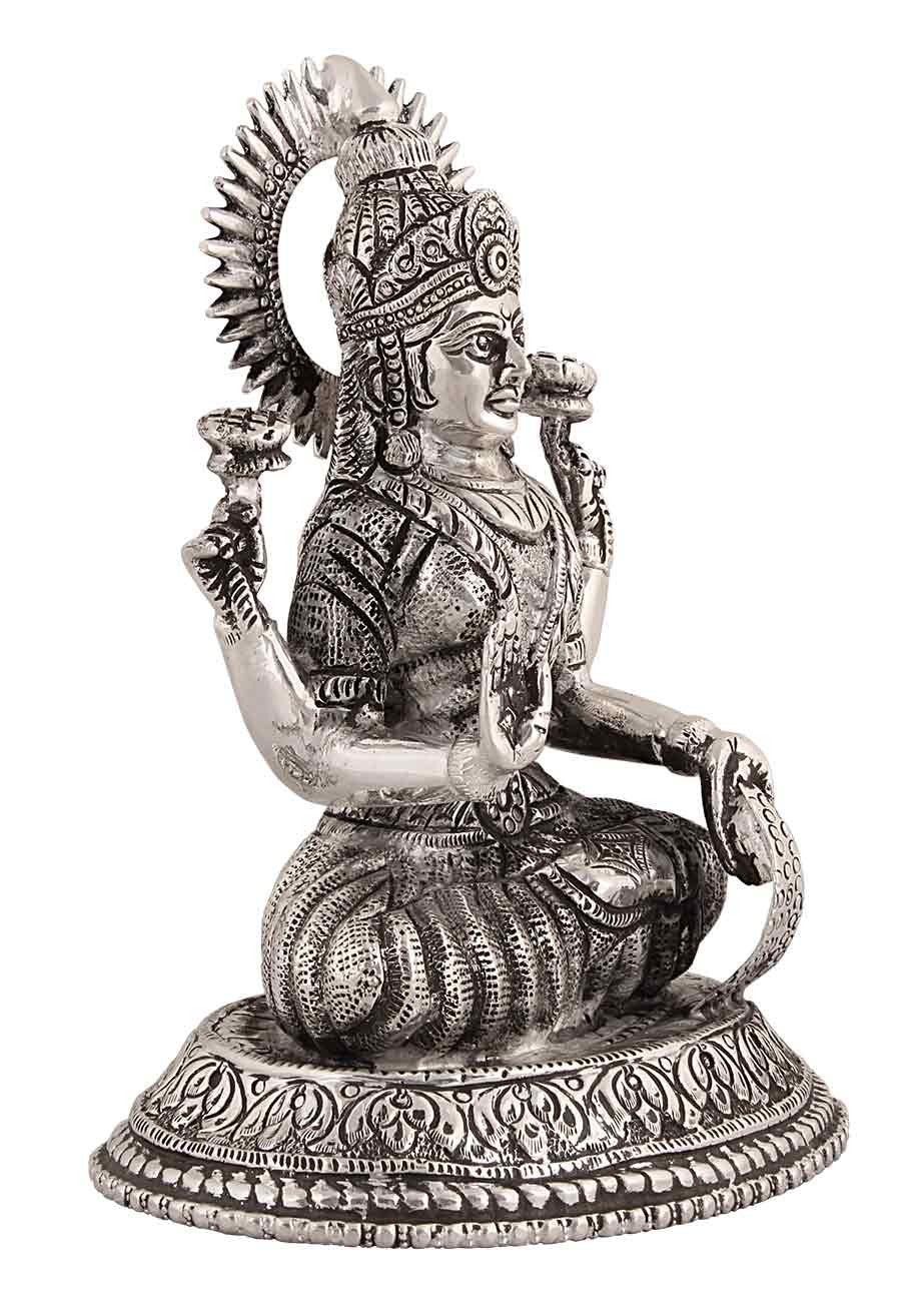 Silver God Idols Silver Laxmi Ji Idol 4