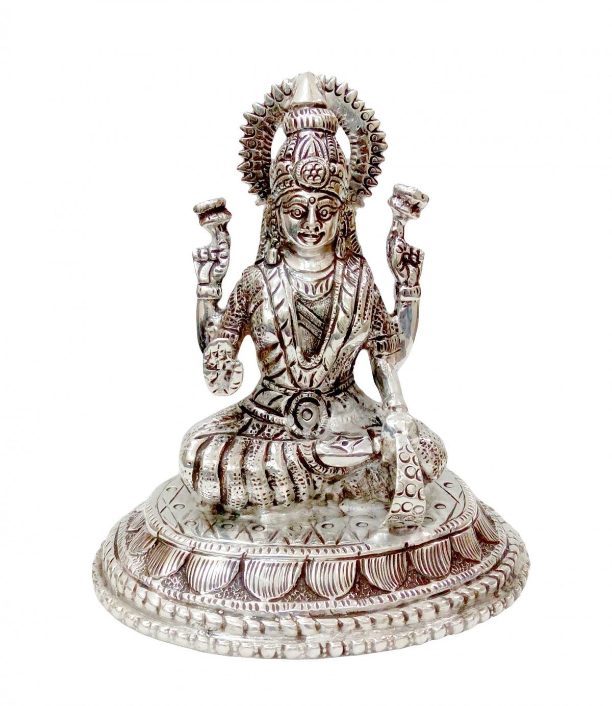 Silver God Idols Silver Laxmi Ji Idol