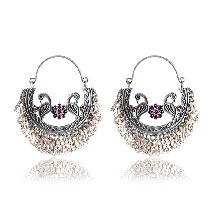 Tribal Earrings Dainty Exquisite Chandbali