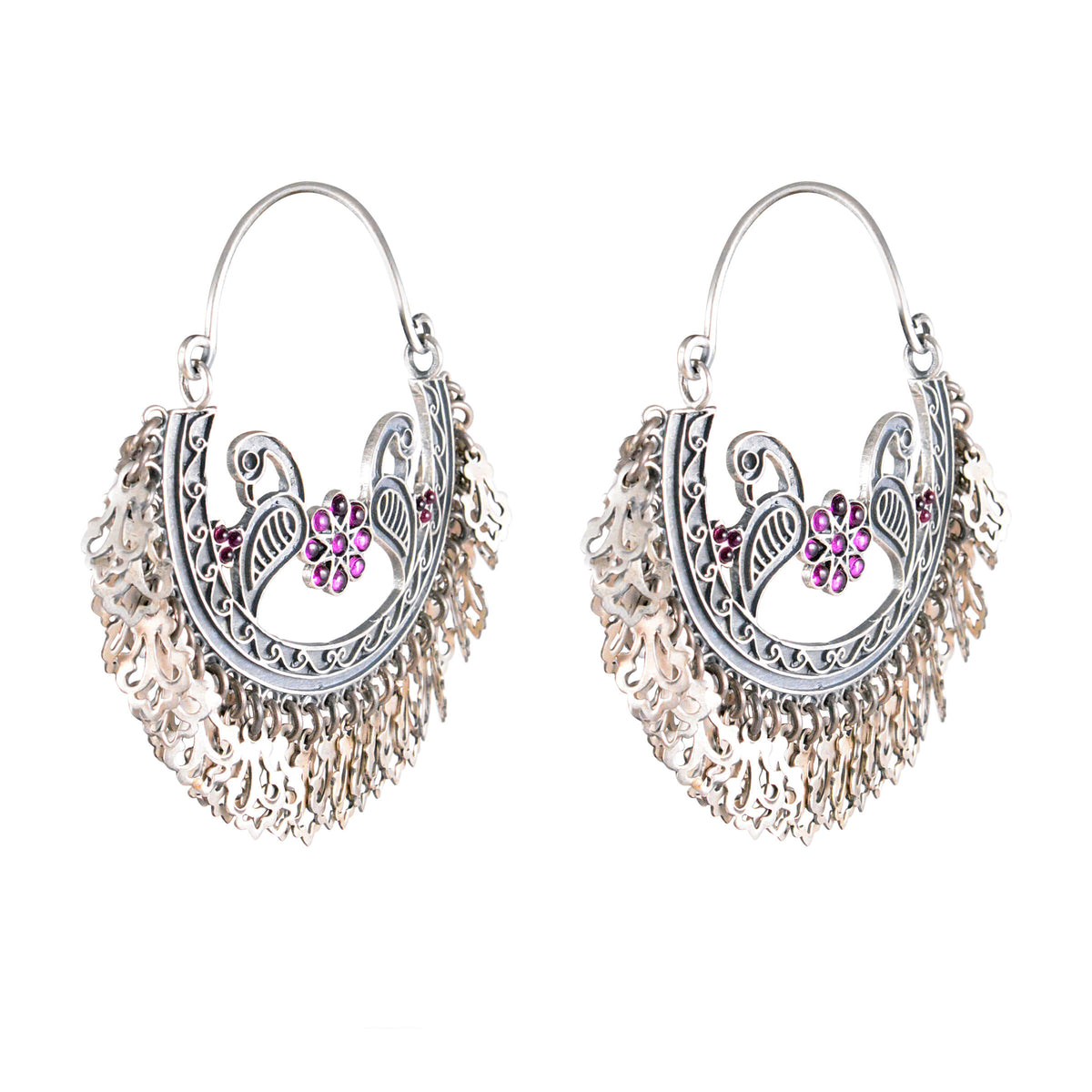 Tribal Earrings Dainty Exquisite Chandbali 2