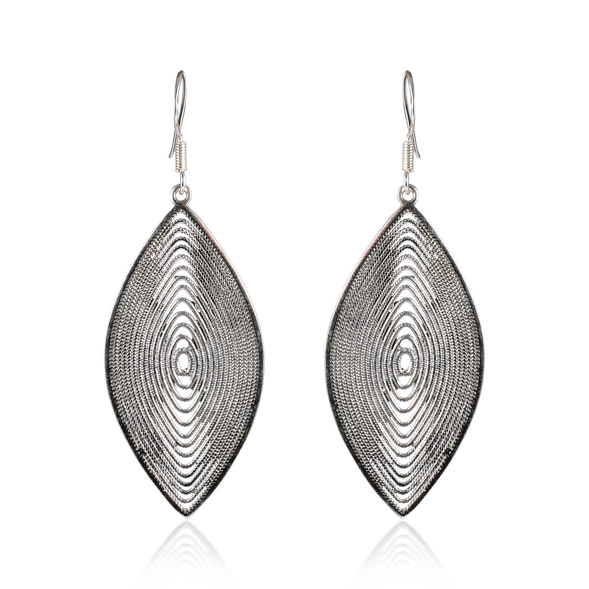 Tribal Earrings Dainty Silver Earring