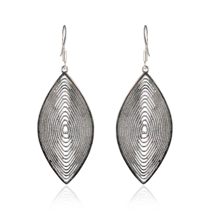 Tribal Earrings Dainty Silver Earring