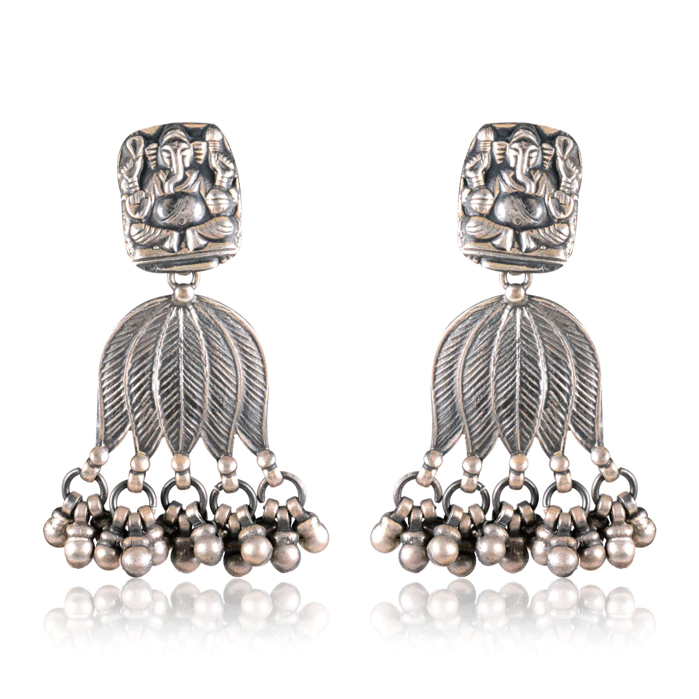 925 silver ruban earrings – Fine Silver Jewels - Shop for Pure 925 Silver  Jewellery Online in India