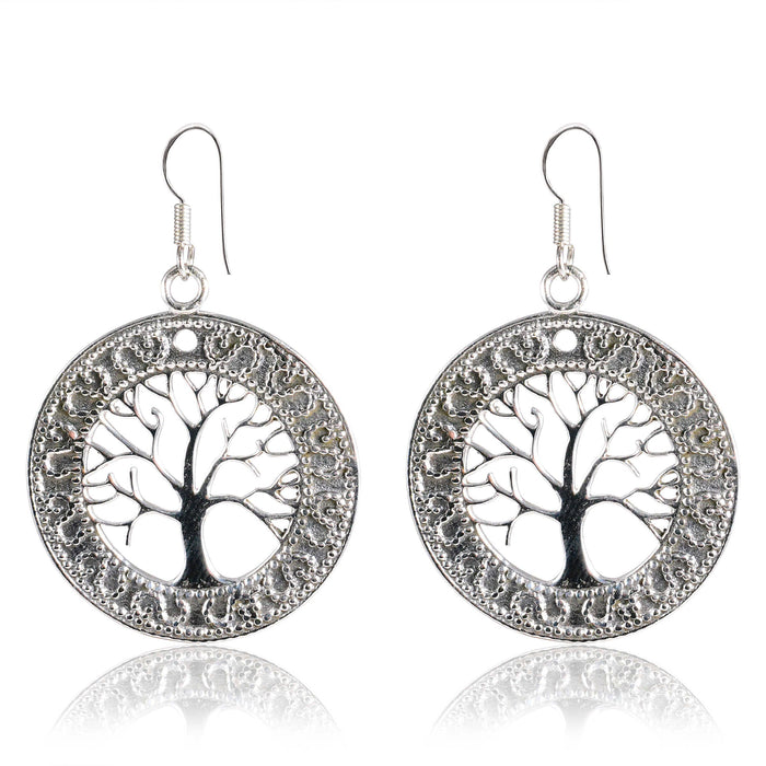 Tribal Earrings Elegant Tree Designed Earrings