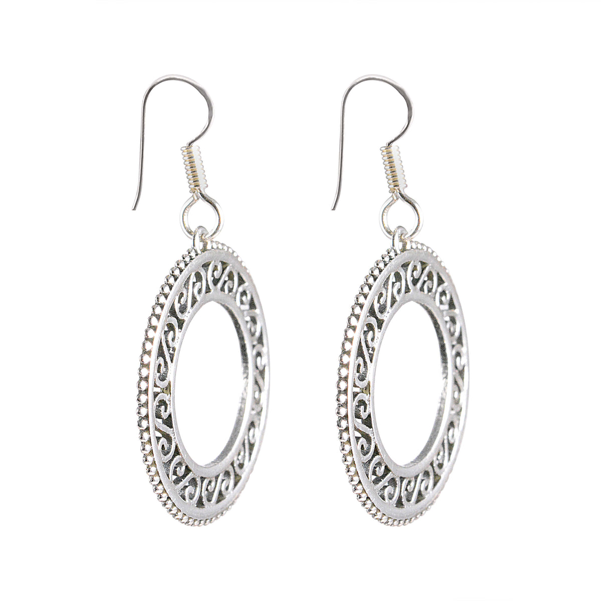 Tribal Earrings Silver Chand Bali 2