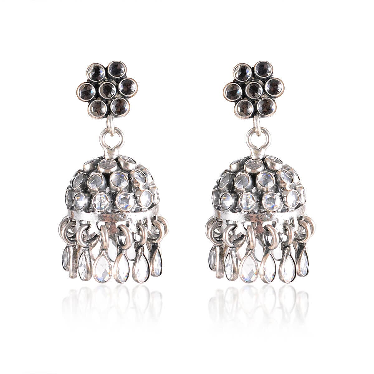 Tribal Earrings Silver Hang Earring