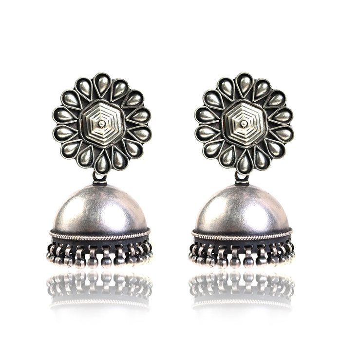 Tribal Earrings Silver Tribal Jhumki