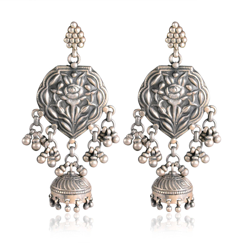 Tribal Earrings Bedded Blossom Earrings