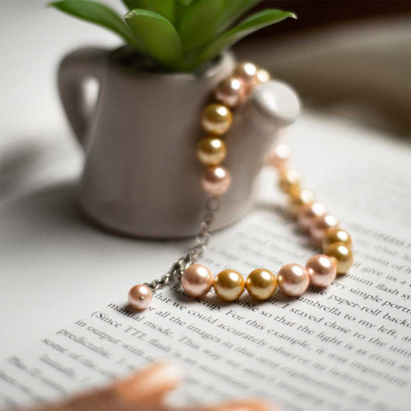 Shell Pearl Bead Bracelet